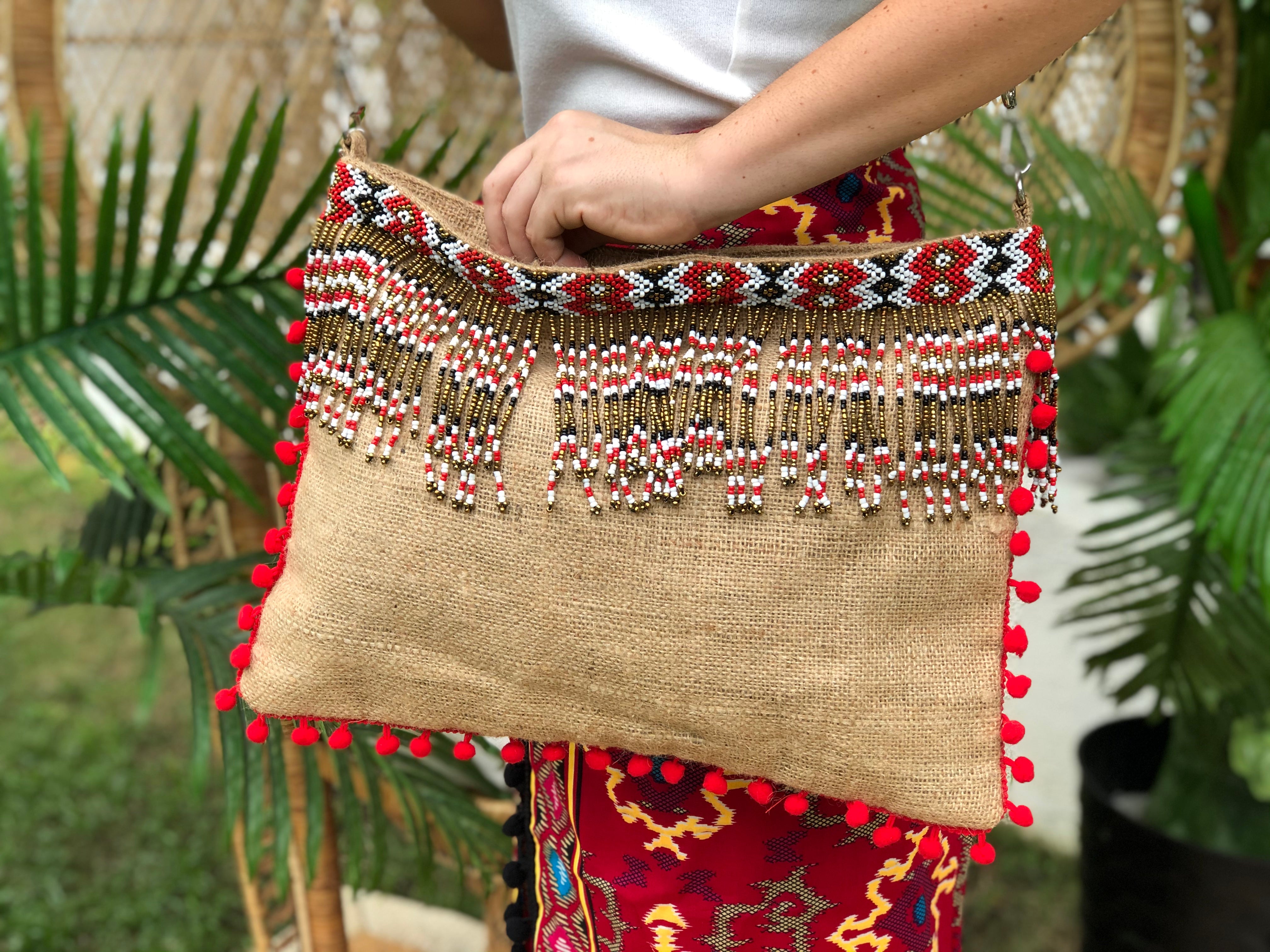 Bags made best sale of jute