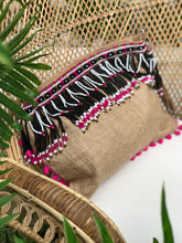 Load image into Gallery viewer, Manon Beaded Jute Bag