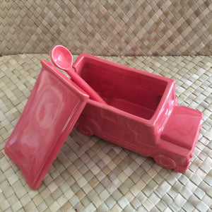 Jeepney containers with spoon