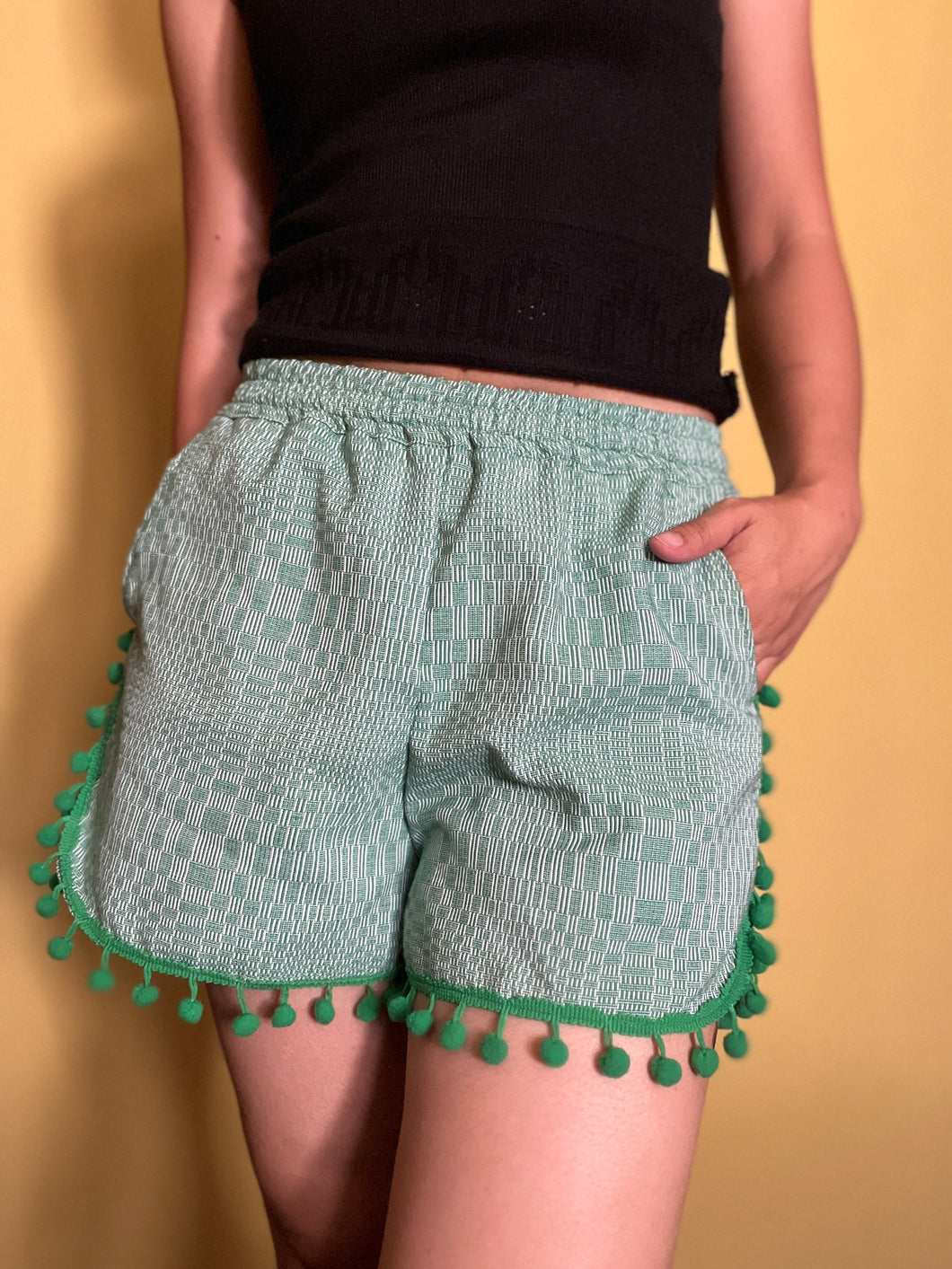 Mademoiselle shorts in green