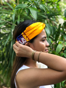 Bianca in orange headband L