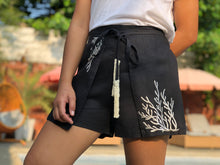 Load image into Gallery viewer, Black coral shorts