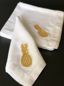 Pineapple napkins