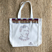 Load image into Gallery viewer, Jose Rizal tote bag with beads