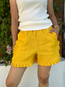 Mademoiselle shorts in yellow