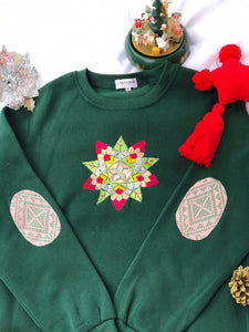 Parol green sweaters 14 size M