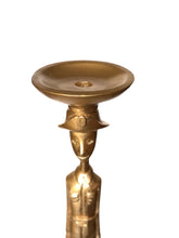 Load image into Gallery viewer, Gurdia Sibil candle holder in gold