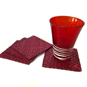 Banig coasters