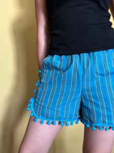 Mademoiselle shorts in blue green
